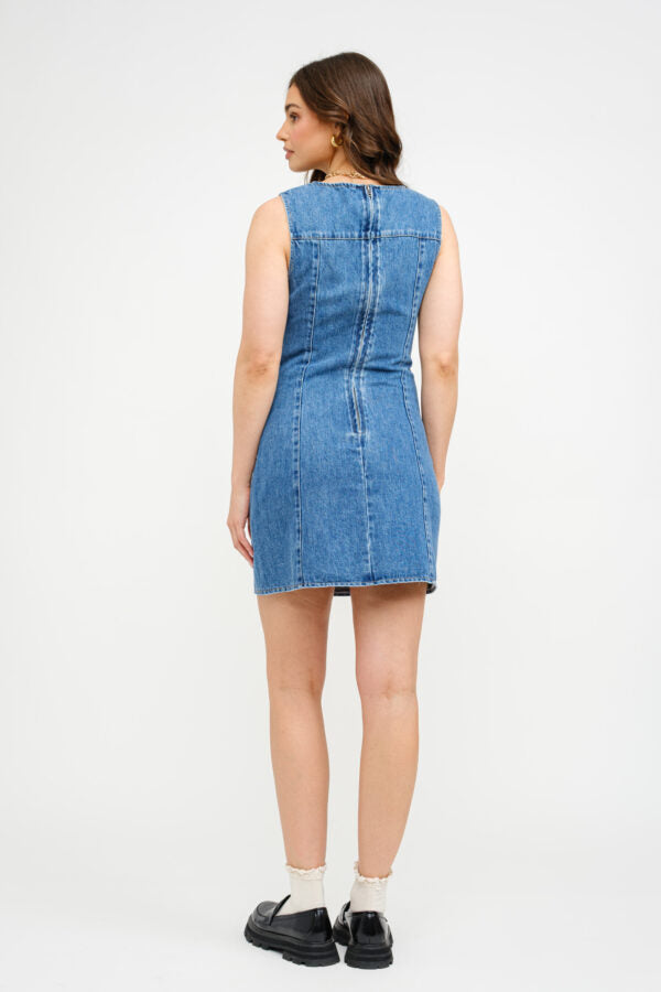 Kyleigh Light Wash Dress