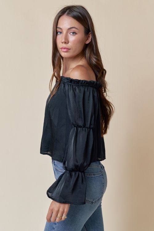 Black Silk Long Sleeve