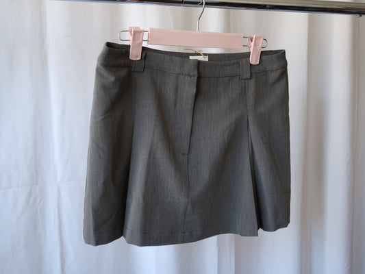 Pleated Mini Skirt