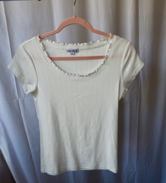 Lace Trim Tee