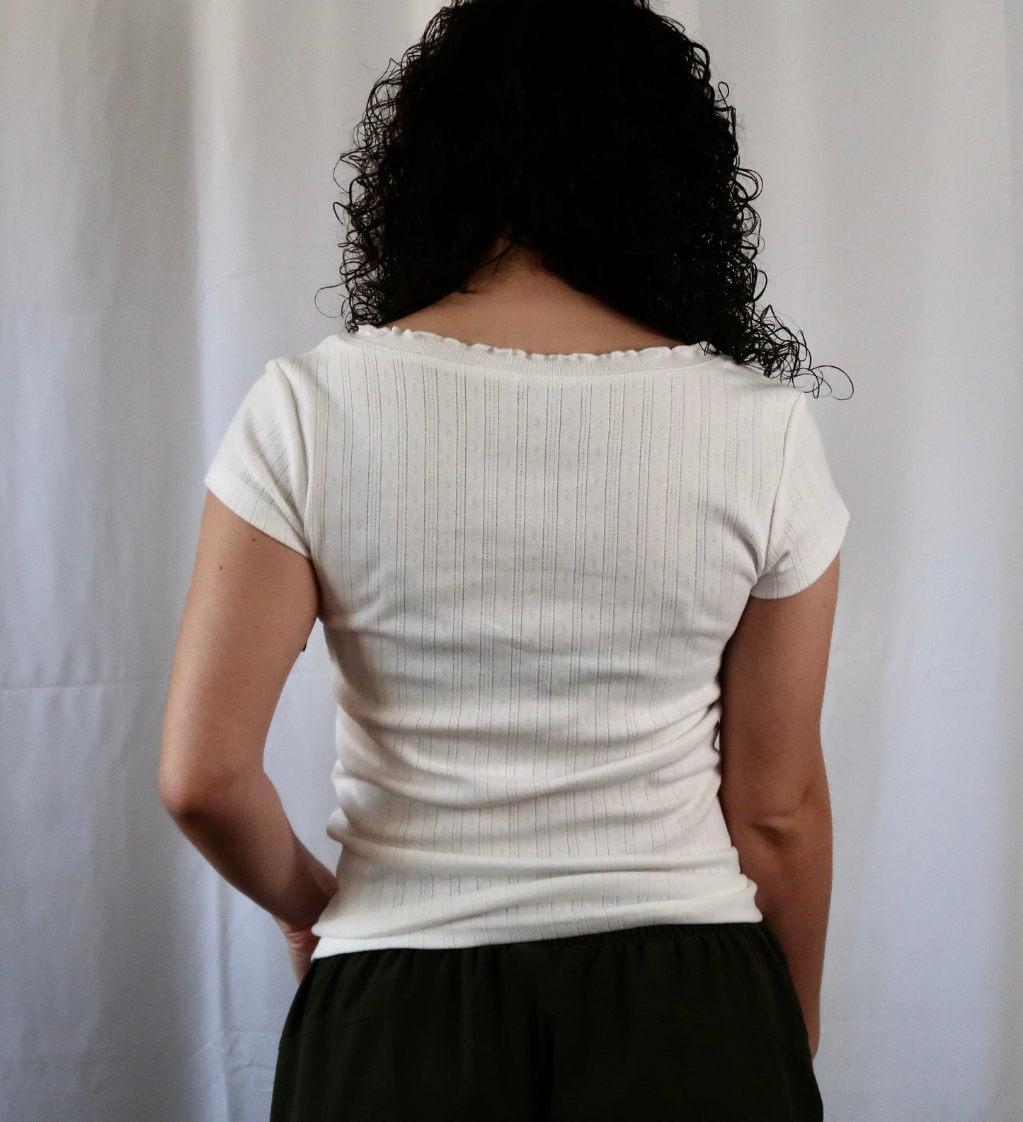 Lace Trim Tee
