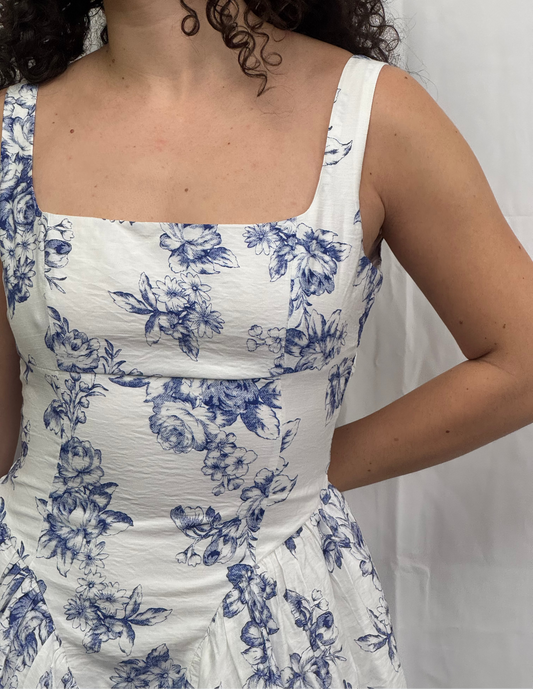 Bow Tie Mini Dress