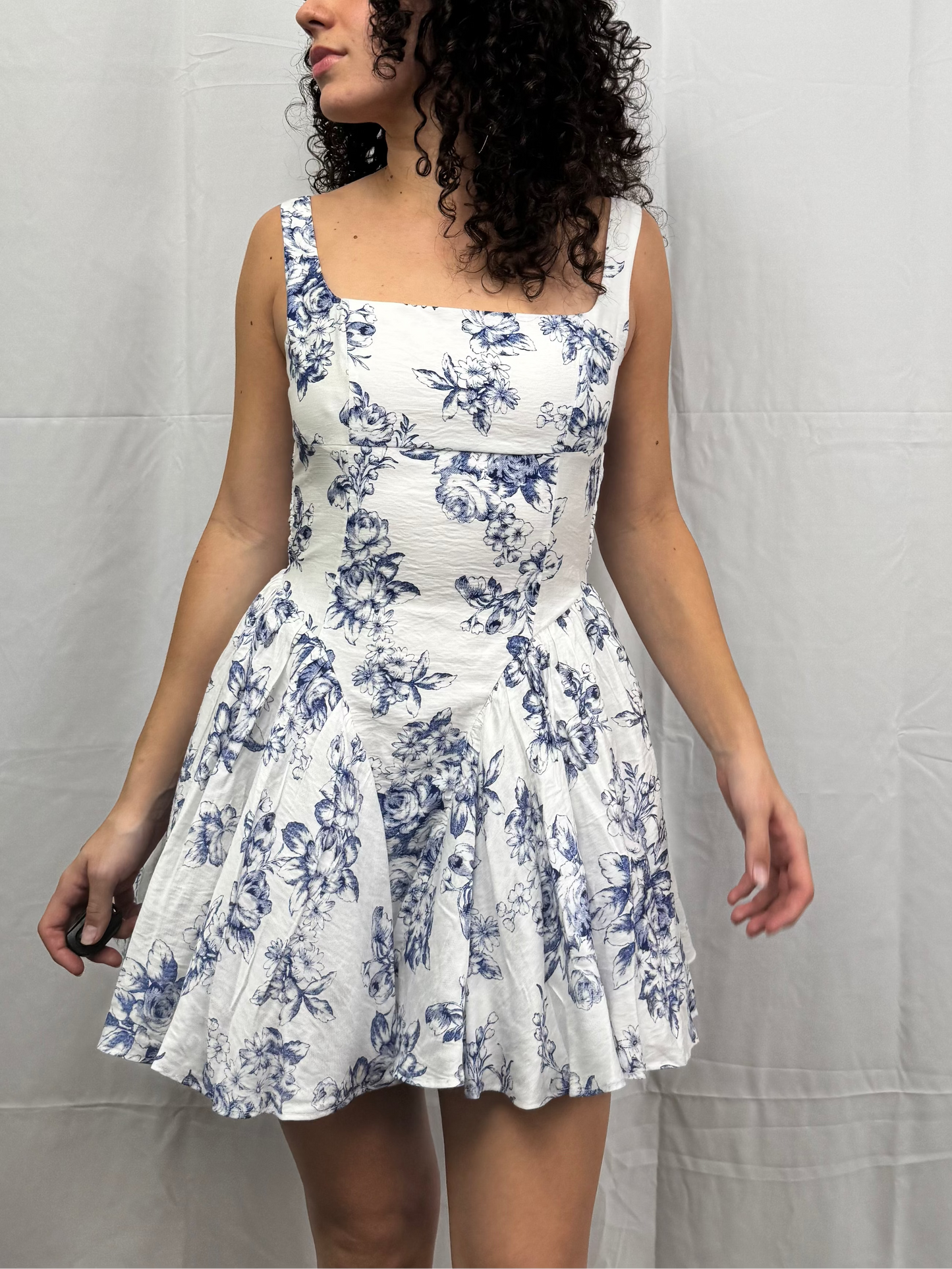 Bow Tie Mini Dress