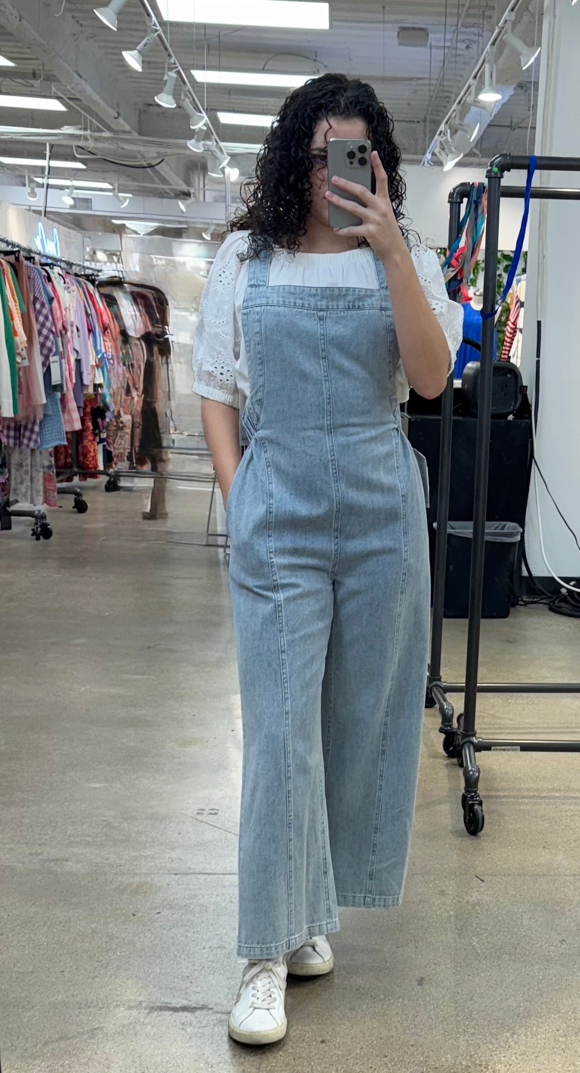 Denim Overalls